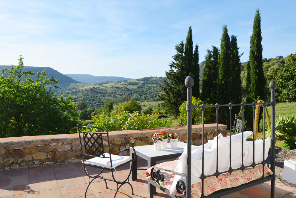 Vistas desde la terraza principal